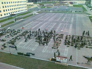 ВЧ 20634. Фото плаца