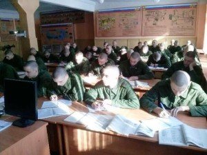 ВЧ 64120. Фото на занятиях