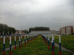 ВЧ 64120. Фото спортплощадка