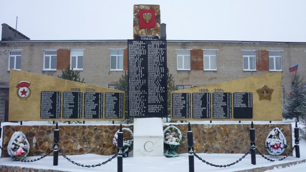 ВЧ 72154. Памятник-Мемориал павшим солдатам