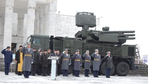 ВЧ61991. Торжественное заступление полка на боевое дежурство