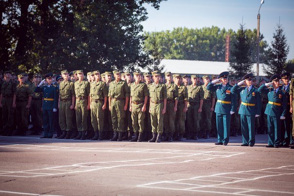 ВЧ 20115. На церемонии принятия воинской присяги