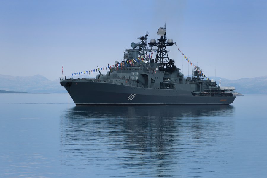 Празднование Дня Военно-Морского Флота России на Северном флоте